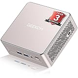 GEEKOM A5 Mini PC with AMD Ryzen 7 5825U, 3-Year