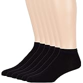7BigStars Men Viscose From Bamboo Ankle Socks, 6 Pairs Soft Thin Seamless Low Cut, Breathable Lightweight Daily Comfort