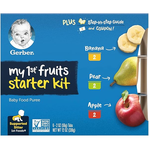 GERBER PUREES MY 1ST FRUITS, 12 OZ