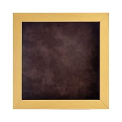 30x30 Shadow Box Frame Natural Wood | with a