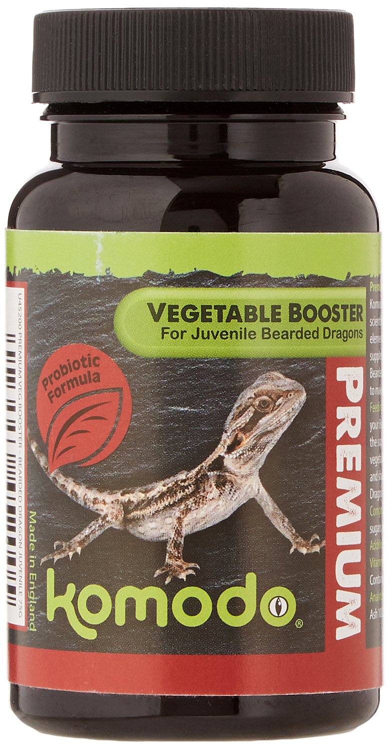 Premium Vegetable Booster for Juvenile Bearded Dragons 75g