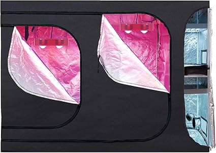 Amazon Com Topolite 108 X48 X80 2 In 1 Indoor Grow Tent Room Propagation And Flower Reflective Mylar Hydroponic Growing Plant Room 108 X48 X80 Lodge Propagation Tent 2 In 1 Garden Outdoor