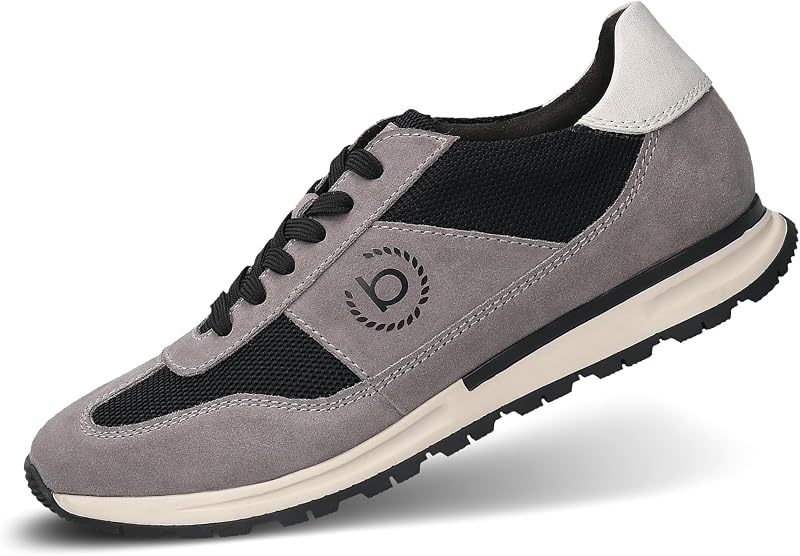 Chaussures Basses à Lacets pour Homme 333-81912 - Gris/Noir - Taille 41 EU, Gris/Noir, 41 EU