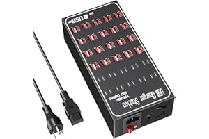 USB C Charging Station, C Charger Block Multiple Ports 60 Port 300W(60A), USB Charger Station for Multiple Devices Desktop US