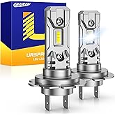 FAHREN H7 LED Headlight Bulb, 1:1 Size H7 LED Bulb, Plug and Play Non-Polarity All-in-One LED Fog Lights, No Adapter Required
