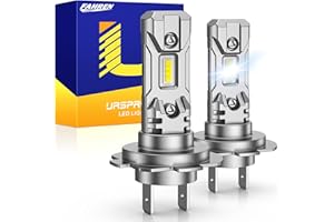 FAHREN H7 LED Headlight Bulb, 1:1 Size H7 LED Bulb, Plug and Play Non-Polarity All-in-One LED Fog Lights, No Adapter Required