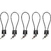 Lockforall Cable Gun Locks with Keys - Keyed Alike 15" Cable Gun Safe Lock CA DOJ Approved for Pistols, Handguns, Rifles, and