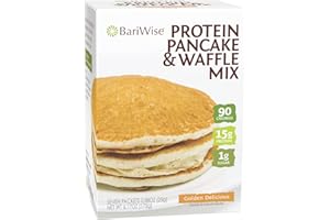 BariWise Protein Pancake & Waffle Mix, Golden Delicious, Low Sugar & Low Carb (7ct)