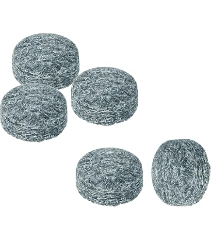 Lot De 10 Embouts De Queue De Billard 11 Mm – Similicuir Durable, Coller, Gris, Remplacement Facile