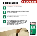 Evo-Stik 528 Instant Contact Adhesive 500ml Multi-Purpose High Bond view 5
