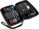 Harrows Blaze Pro 6 Dart Case Black Holds 6 Darts EVA Protective Case view 2