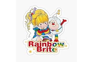 DECALS Rainbow Brite Sticker - Sticker Graphic - Auto, Wall, Laptop, Cell, Truck Sticker for Windows, Cars, Trucks