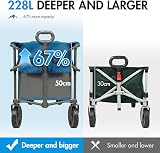 Portal XL Deeper Festival Trolley 228L Heavy Duty Folding Wagon view 2