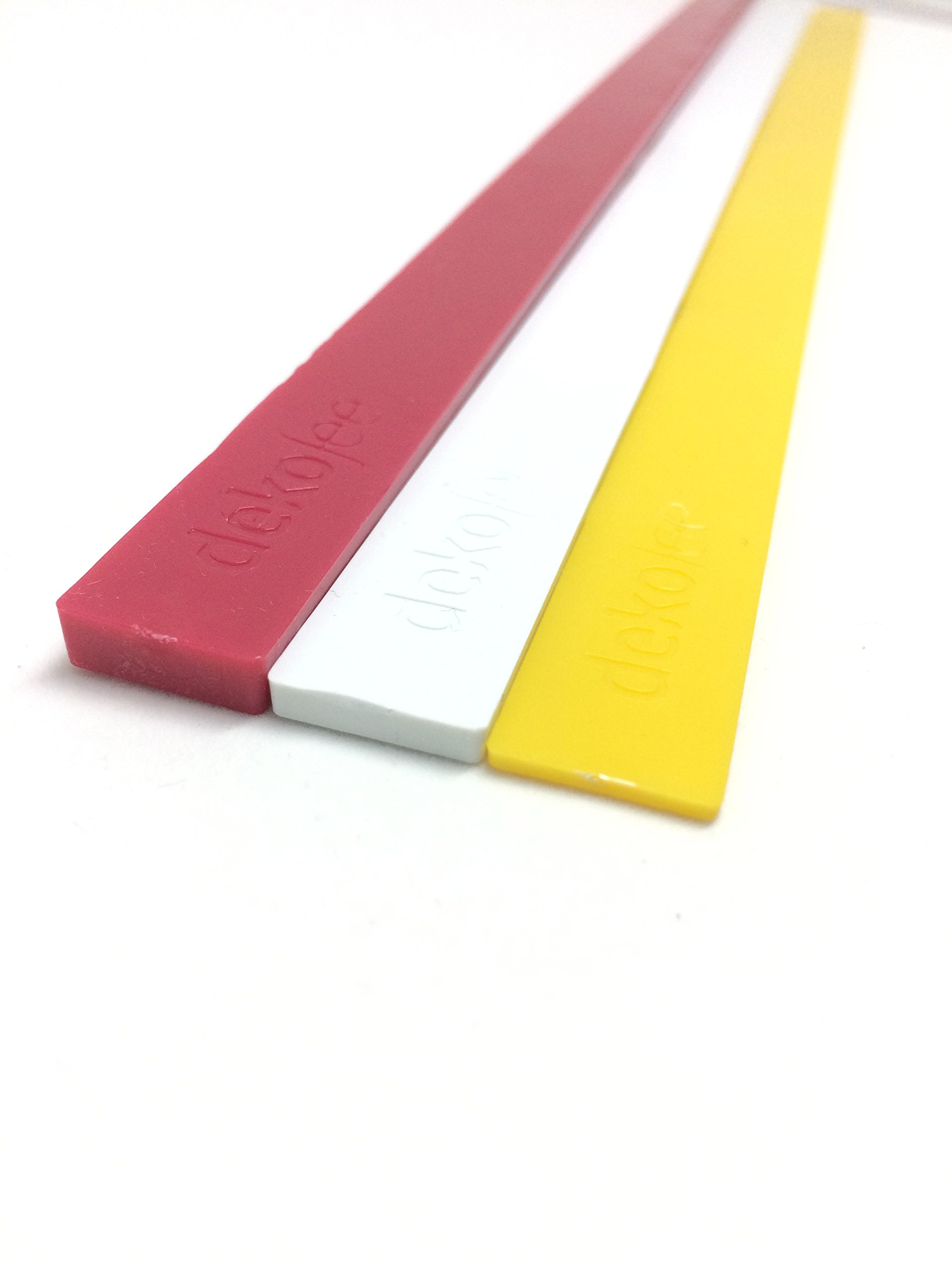 dekofee Dough Sticks, Plastic, 1.5 x 3 x 5 mm / 35 cm