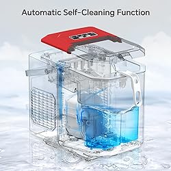 Crzoe Ice Makers Countertop, Ice Machine with