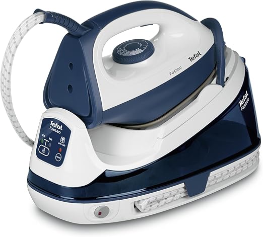 Tefal SV6040 centro de planchado, 2200 W, 1.2 litros, Azul, Blanco ...