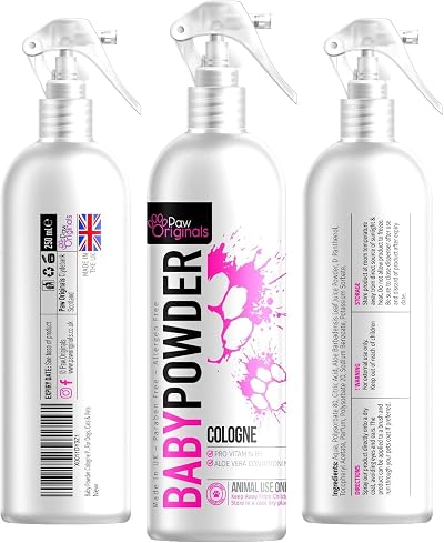 Paw Originals Baby Powder Cologne for Dogs with Aloe Vera 250ML