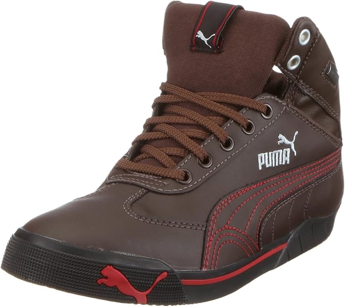 PUMA 303535 02 Speed Cat 2.9 Mid GTX Jr, Unisex Kinder Sneaker, Braun