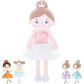 Gloveleya Dolls Baby Girl Gifts Soft First Doll Pink Angel 15" with Gift Bag