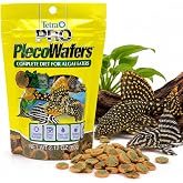 Tetra Pro PlecoWafers Fish Food for Algae-Eaters, 2.12 oz | Complete Daily Food For Herbivore Bottom-Feeders, Sinking Wafers With Algae Center, Algae &amp; Fiber to Support Digestion