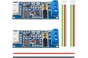 DAOKAI 2Pack TTL to RS485 Adapter Module Hardware Automatically Flow of Control Board RS485 to 3.3V 5V Signals Serial Port wi