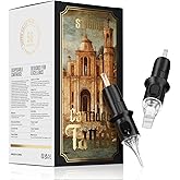 STIGMA Tattoo Needles Assorted Sizes 50 Pcs Tattoo Cartridge Needles 0.35mm(3RL 5RL 7RL 9RL 5RS 7RS 9RS 7RM 9RM 9M1)*5 Disposable Tattoo Cartridges EN05X-50KIT-G