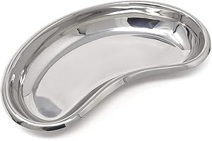 Kidney Bowl Tray Basin Dish for Surgical Use - Stainless Steel 8.5"