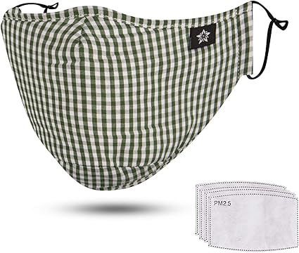 Springseaon Dust Filter Mask Washable Reusable Anti Pollution Face Mask For Cleaning Gardening Pollen Allergy Pm2 5 Unisex 15 Amazon De Sport Freizeit