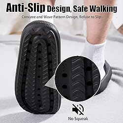 rosyclo Pillow Slipers for and Men, EVA Flat Clouds