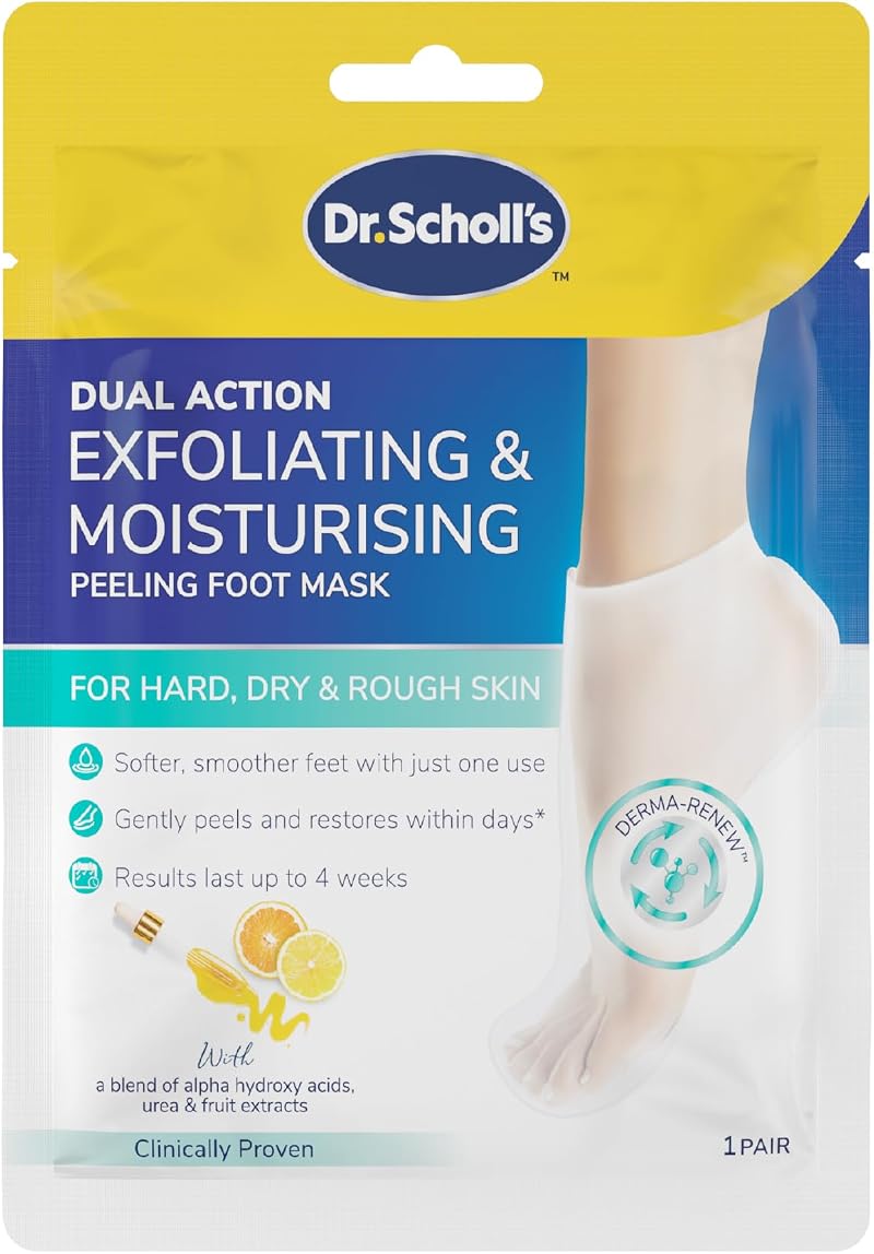 Dr. Scholl's Rough Dry Skin Ultra Exfoliating Foot Mask 1 Pair