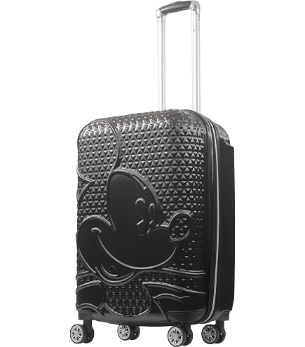 Amazon.com | FUL Mickey Mouse Disney Kids Suitcase, Black