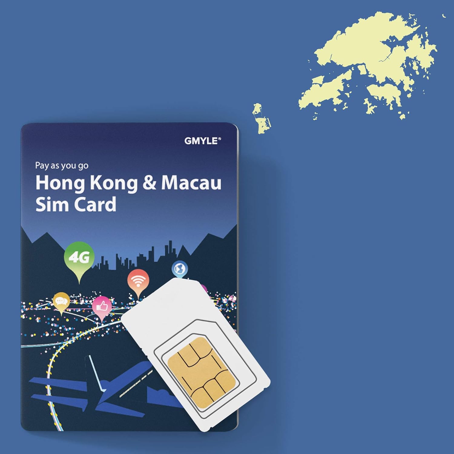 GMYLE Prepaid SIM Card from Canada, 3 GB/ 7 Days Amazon.co.uk Electronics