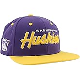 ZHATS NCAA Unisex-Adult NCAA Officially Licensed Hat Flat Snapback Z11 Retro Headliner