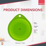 SOL 6pk Reusable Plastic Can Lids for Opened Tins - Leak Resistant view 2