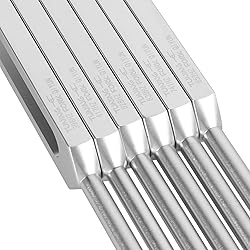 QIYUN Tuning Fork Set of 6, 528 Hz Tuning