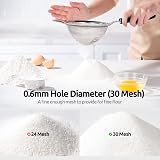 U-Taste 18/8 Stainless Steel Mesh Sieve 14 cm Fine Strainer 30 Mesh view 4