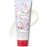 esfolio Hyaluronic Acid with Peach Cleansing Foam Face Wash &ndash; Moisturizing Facial Cleanser &ndash; Gently Removes Dirt, Oil &amp; Impurities &ndash; Soft Creamy Foam with Hydrating Formula (5.29oz -150g)