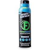 FunkAway Smoke Odor Eliminator Spray for Air, 3.4 oz., Eliminates Extreme Cigarette, Cigar and Campfire Smoke Odors, Instantl