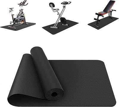 Vanexiss Treadmill Mat 120x60cm Heavy-Duty Protection for Gym Equipment