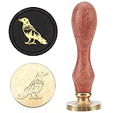 MAYJOYDIY Forest Crow Wax Seal Stamp Mountain Tree