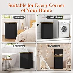 Lifewit 160L Double Laundry Hamper with Lid, Extra