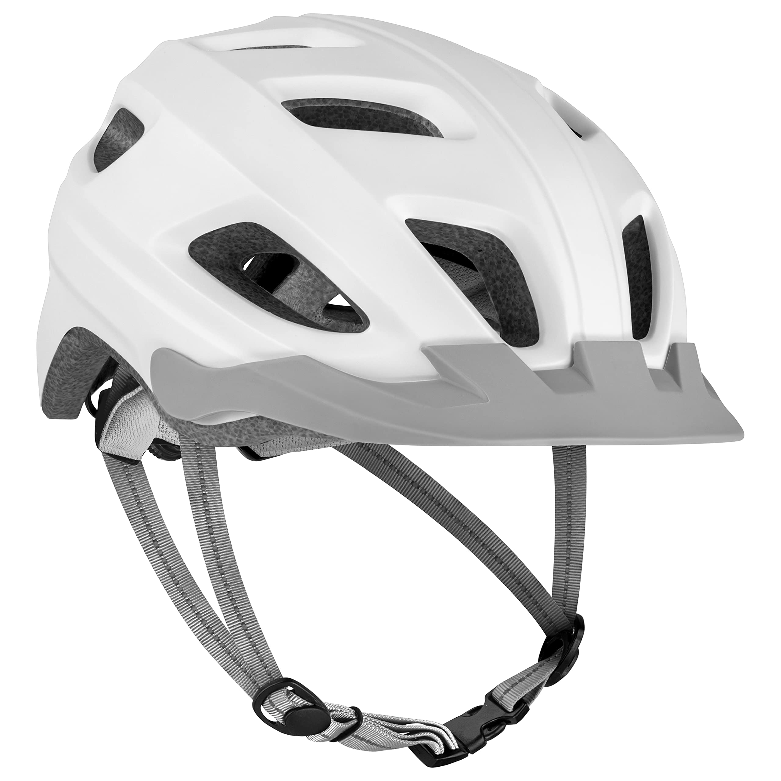 Photo 1 of Retrospec Lennon Bike Helmet with LED Safety Light Adjustable Dial & Removable Visor, Adult