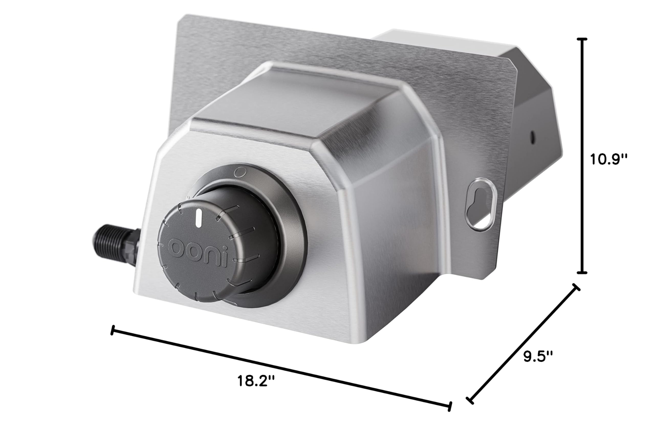 Ooni Karu 12/12G/2 Gas Burner - 28mbar Propane Gas Burner For Ooni - Includes Gas Regulator and Hose Pizza Oven Gas Burner Attachment, Gas Converter, Pizza Oven Accessories