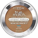L'Oreal Paris True Match Super-Blendable Compact Makeup, SPF 17, 0.3 Oz-Soft Sable C6