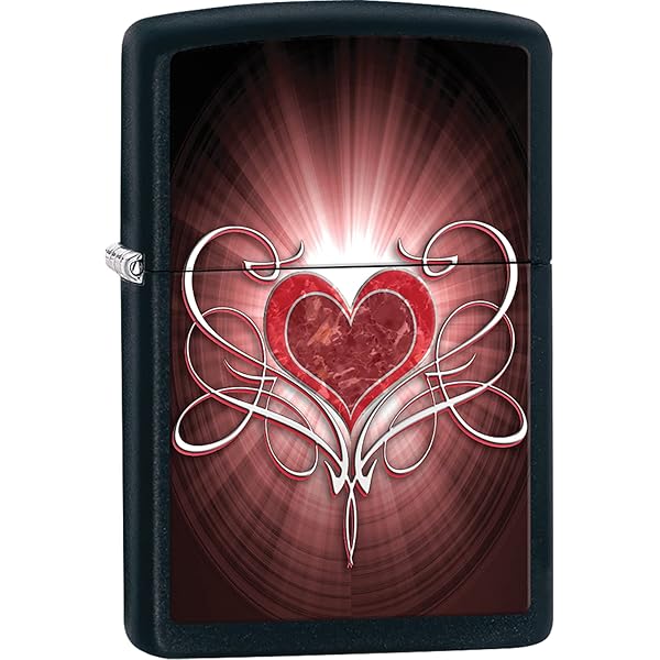Amazon.com: Zippo Lighter: Hearts and Wings, Engraved