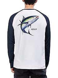 Rodeel Men's Fishing Shirts for Men Long Sleeve
