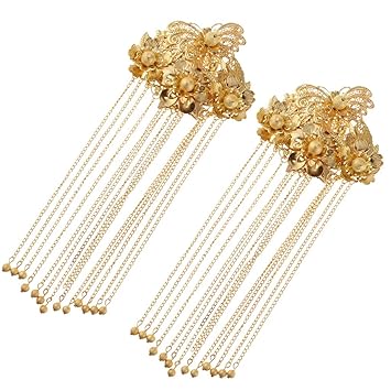 Combs Prettyia Traditional Chinese Hair Accessories Bridal Hair