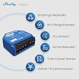Shelly 1 Gen3 Wi-Fi Matter Smart Relay 16A Dry Contacts 4 Pack view 5