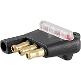 CURT Manufacturing 58260 Vehicle Socket Way Flat Towing Tester 4-Pin Trailer Wiring