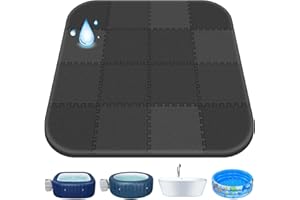OYRLIZE 85 * 85 Inch Hot Tub Mat,Inflatable Hot Tub Accessories，Extra Thick Large Hot Tub Eva Foam Pad Padding Foundation for Outdoor Indoor,Portable Spa Pool Accessories Ground Base Flooring Mat Protector